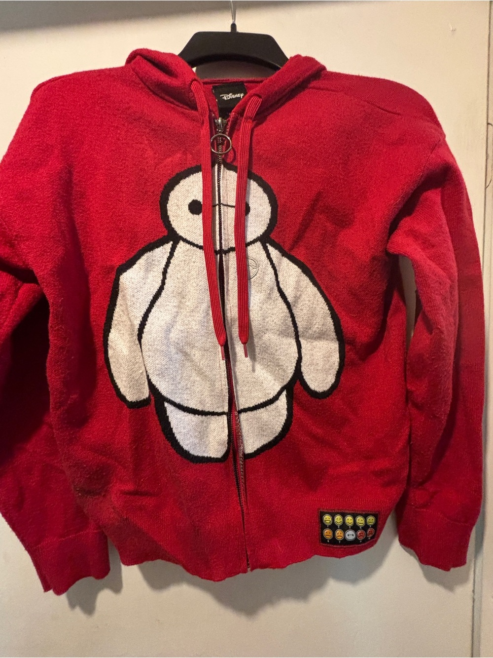 Disney Red Kids Baymax Full-Zip Hoodie